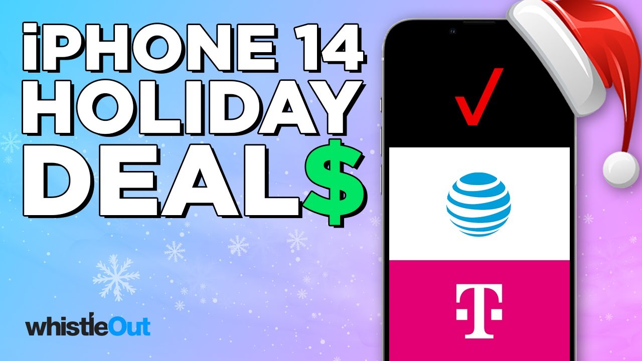 iPhone 14 Holiday Deals AT&T vs TMobile vs Verizon Christmas New