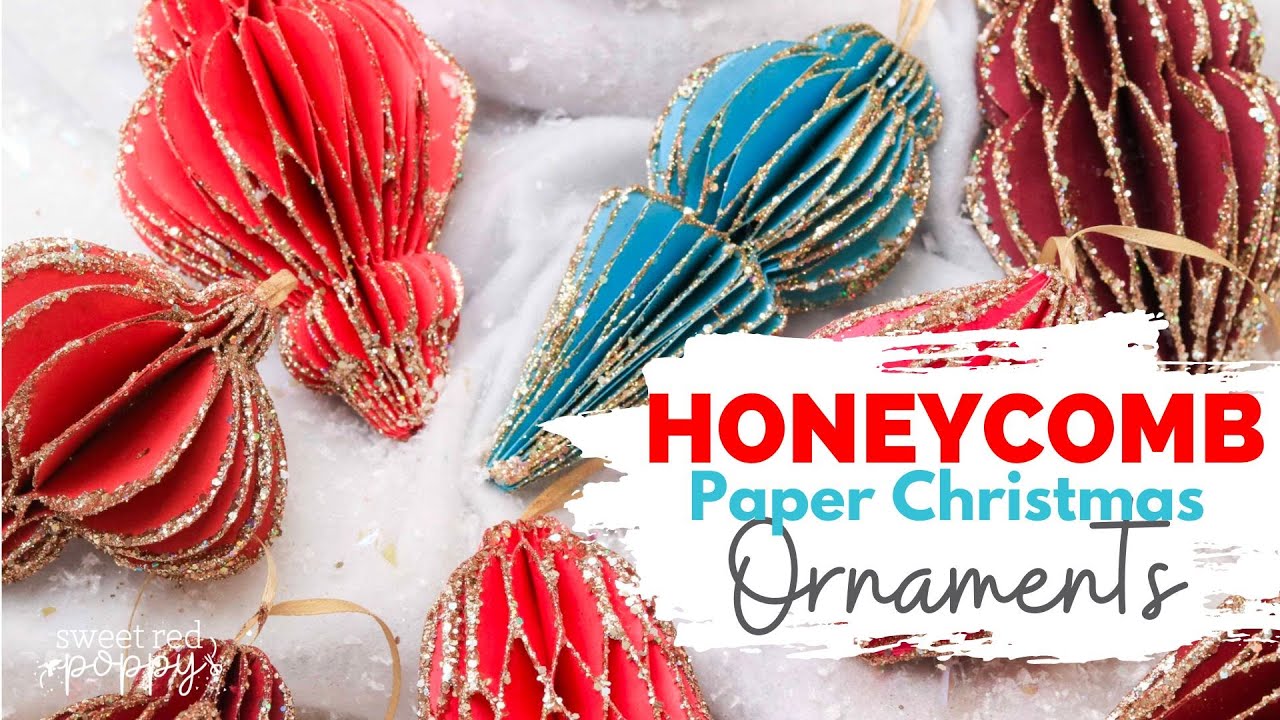 8 Amazing DIY Paper Honeycomb Christmas Ornaments - Christmas | New Year